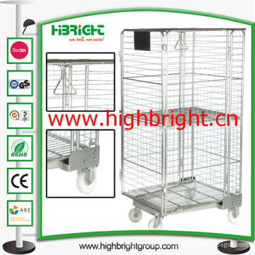 Chariot de supermarché emboîtable Cage métallique de Rool